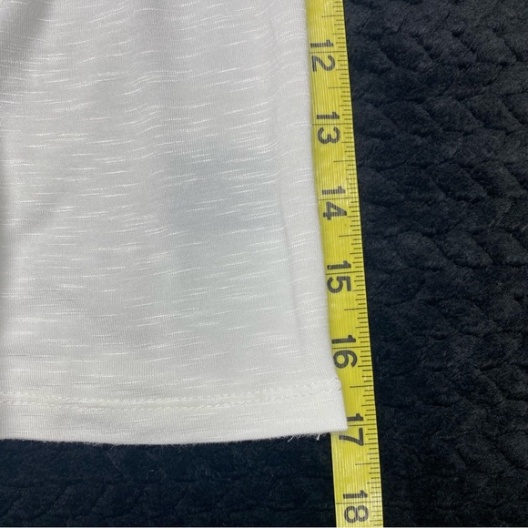 Torrid White Eyelet Lace Embroidered Tank Top Women’s 2 BEACH TROPICAL CRUISE - Picture 7 of 12